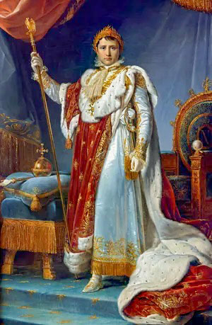 Napoleon-His-Imperial-Robes-Francois-Gerard-Versailles-1805