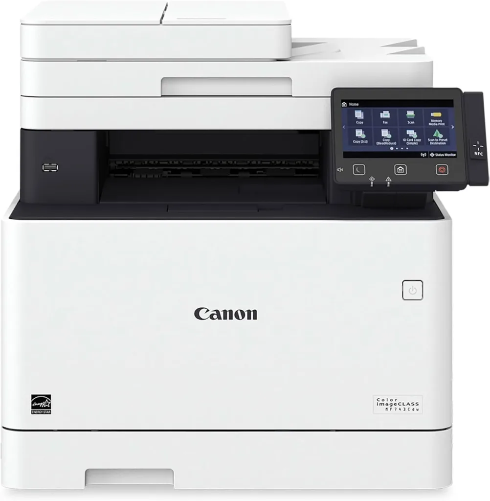 Canon imageCLASS MF743Cdw all in one printer
